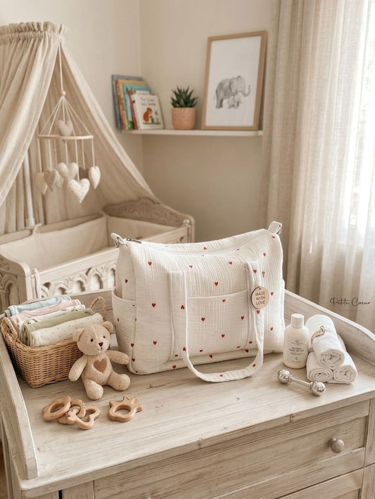 4-Layer Muslin Baby Bag – Lightweight, Soft & Everyday Use