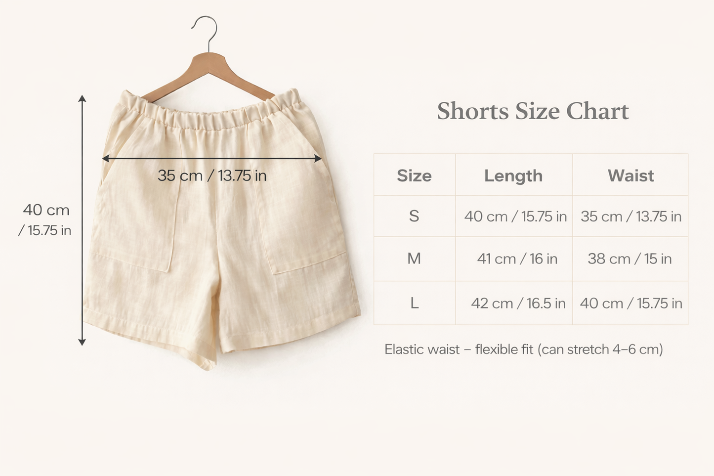 Premium Muslin Cotton Set: Handmade Vest & Elastic Waist Shorts